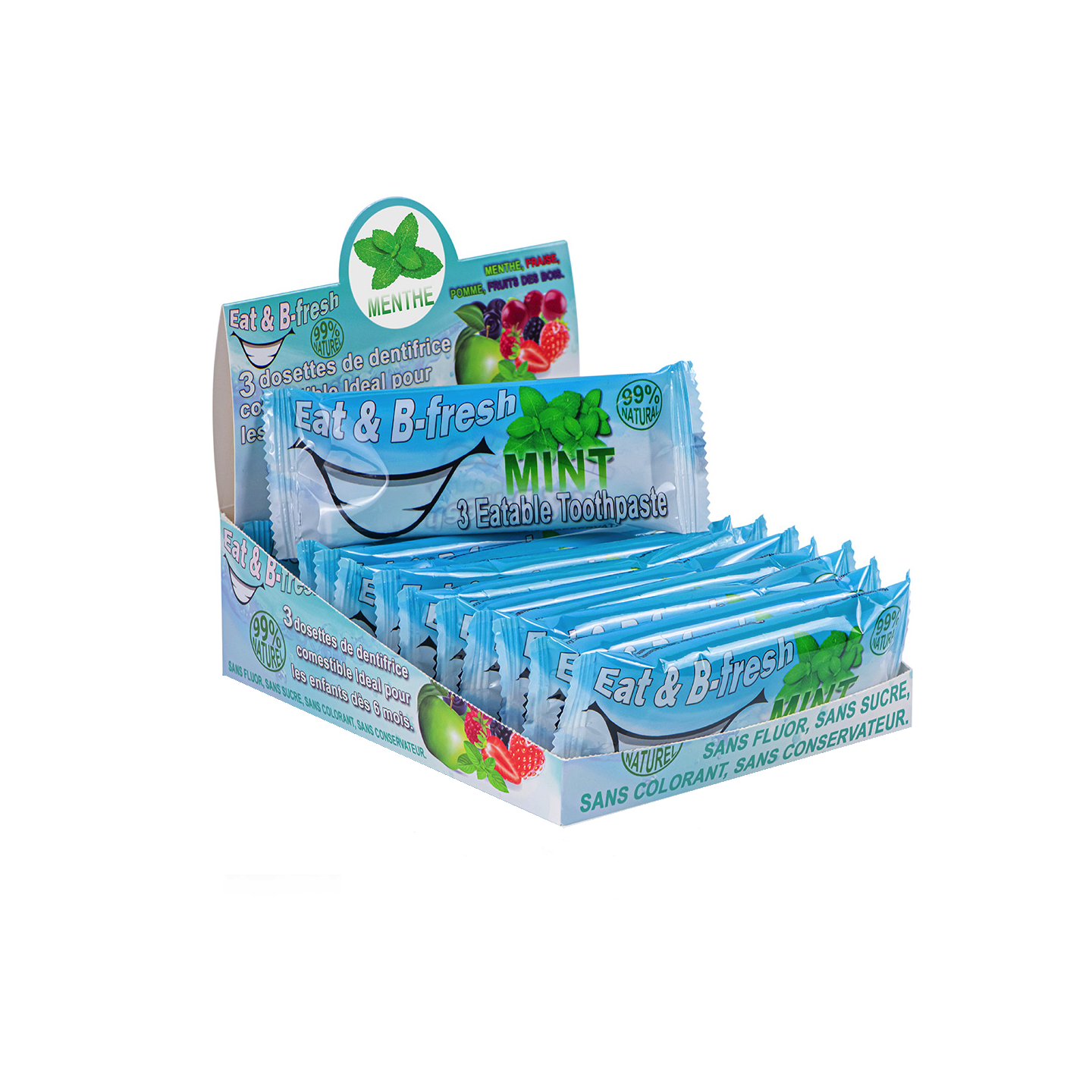 BOITE 12 SACHETS menthes