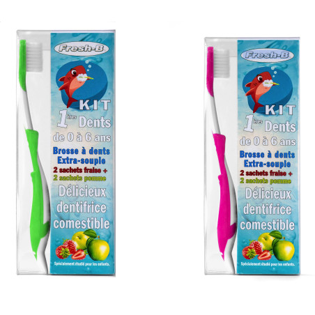 Lot de 2 kits 1ères dents