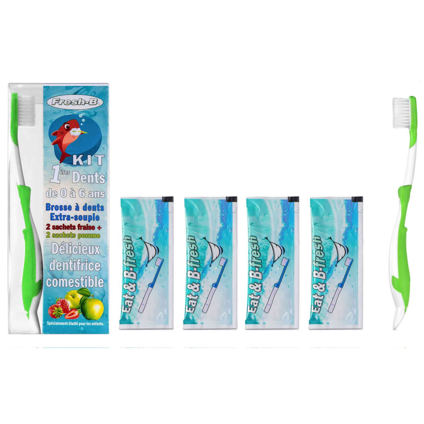 Lot de 2 kits 1ères dents